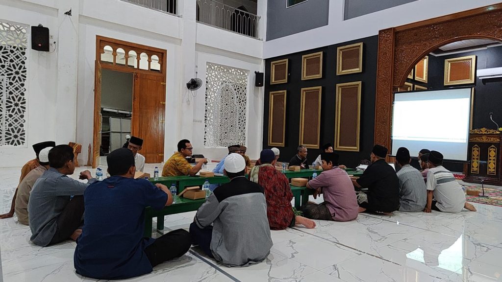 rapat persiapan sholat idul fitri 1446