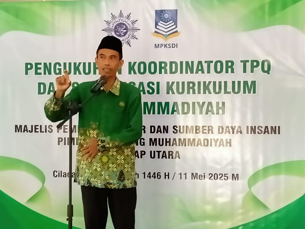 Pengukuhan Koordinator TPQ Muhammadiyah Cilacap Utara