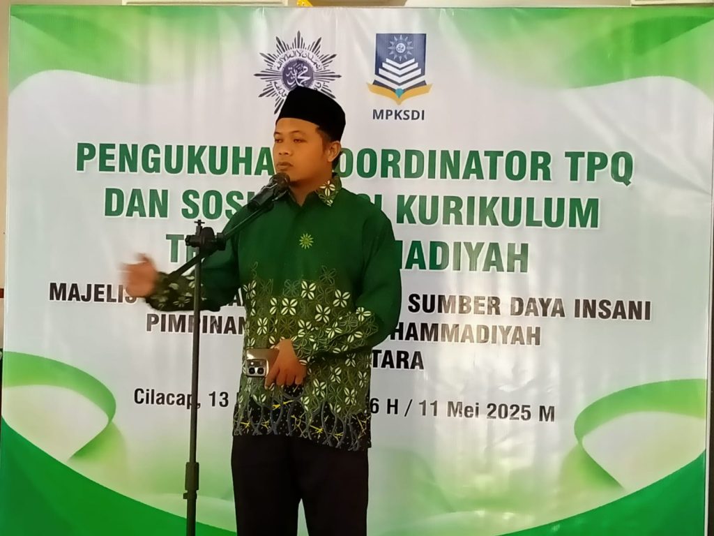 Pengukuhan Koordinator TPQ Muhammadiyah Cilacap Utara