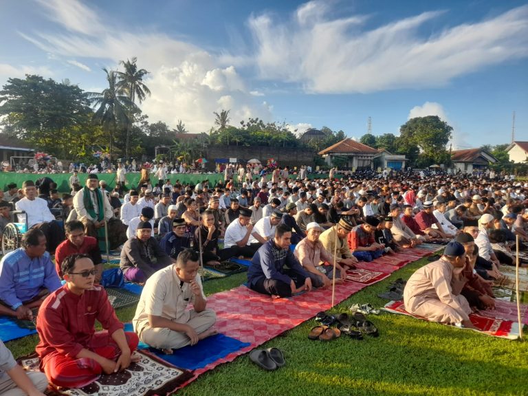 sholat idul fitri PRM tritihkulon